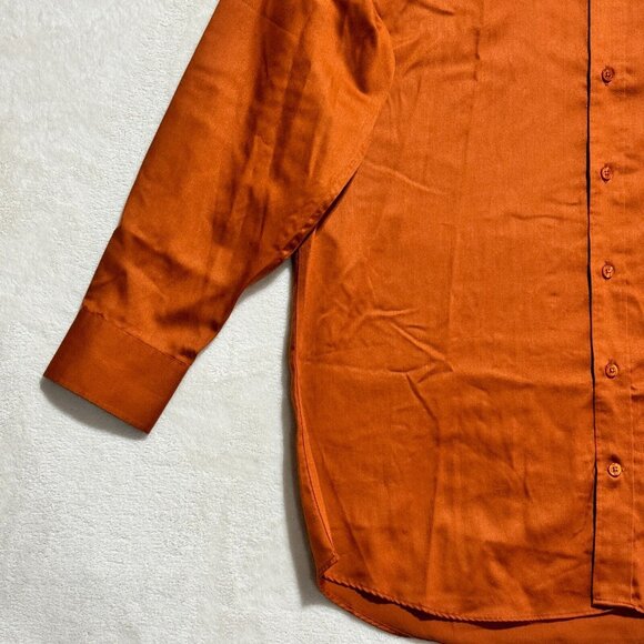 Bellissimo Dress Shirt Long Sleeve Button Up Modern Fit Mens Size 18T - 34/35 - Picture 5 of 10